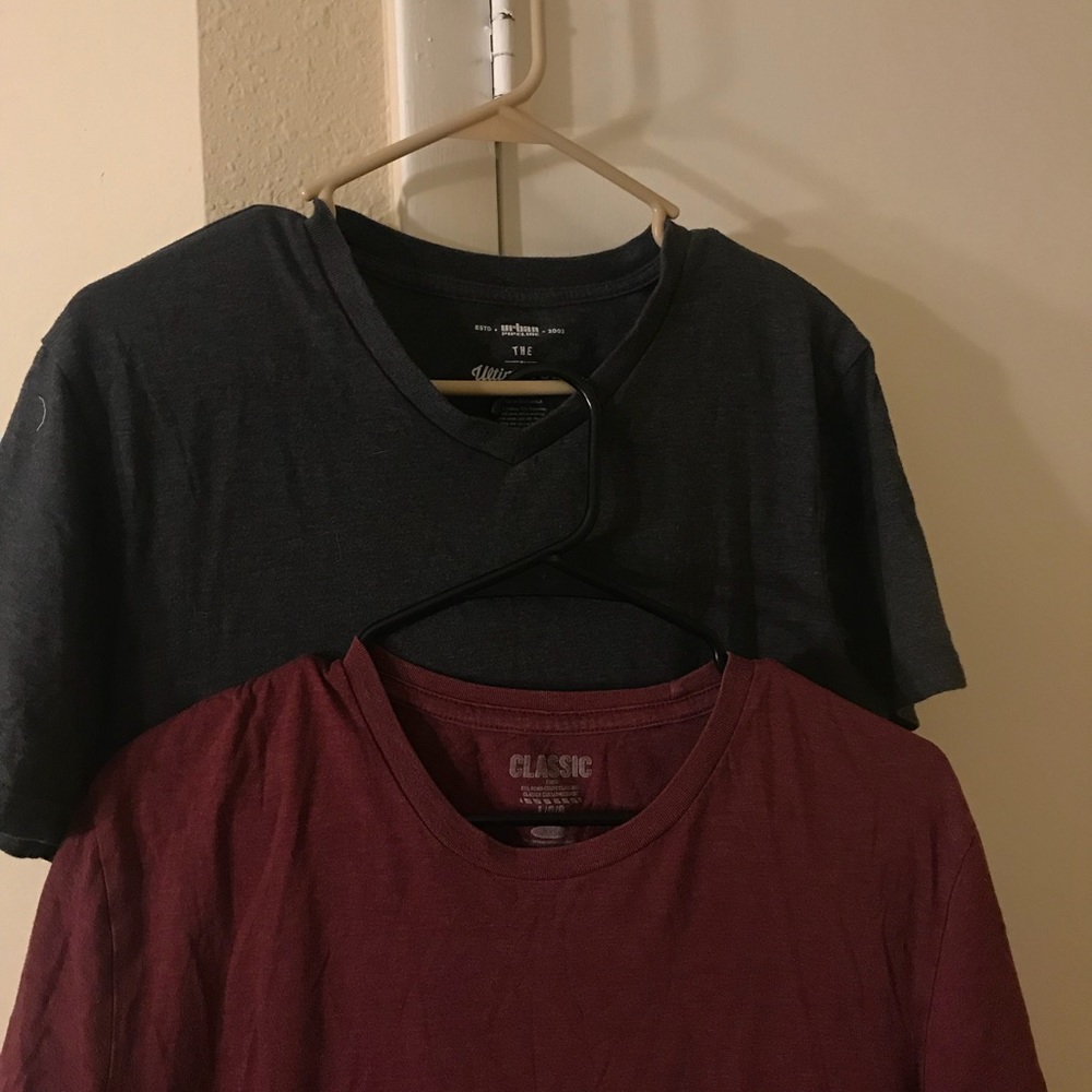 Three medium short sleeve tees